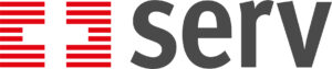 Logo der Schweizerischen Exportrisikoversicherung SERV, Mitglied von Team Switzerland Infrastructure